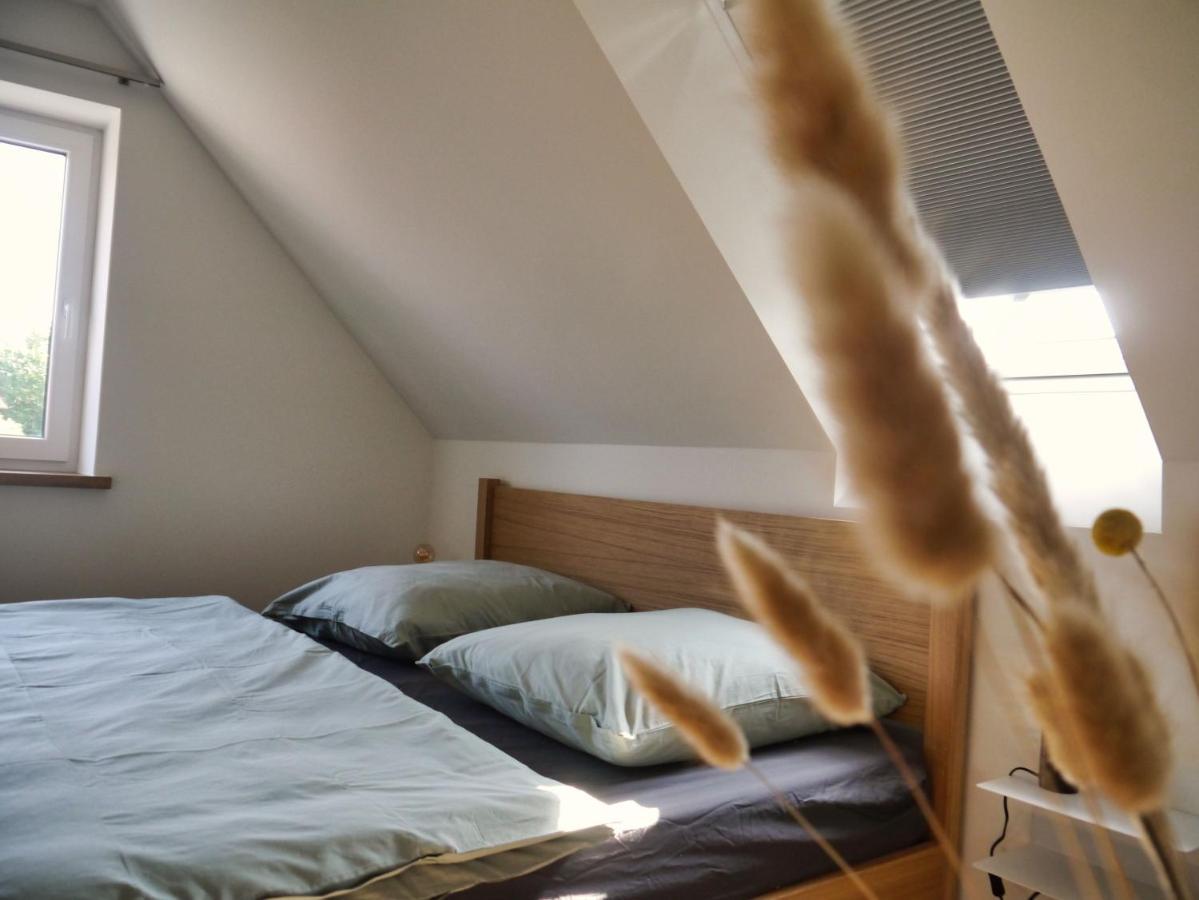 Der Schuppen Lägenhet Mildstedt Exteriör bild