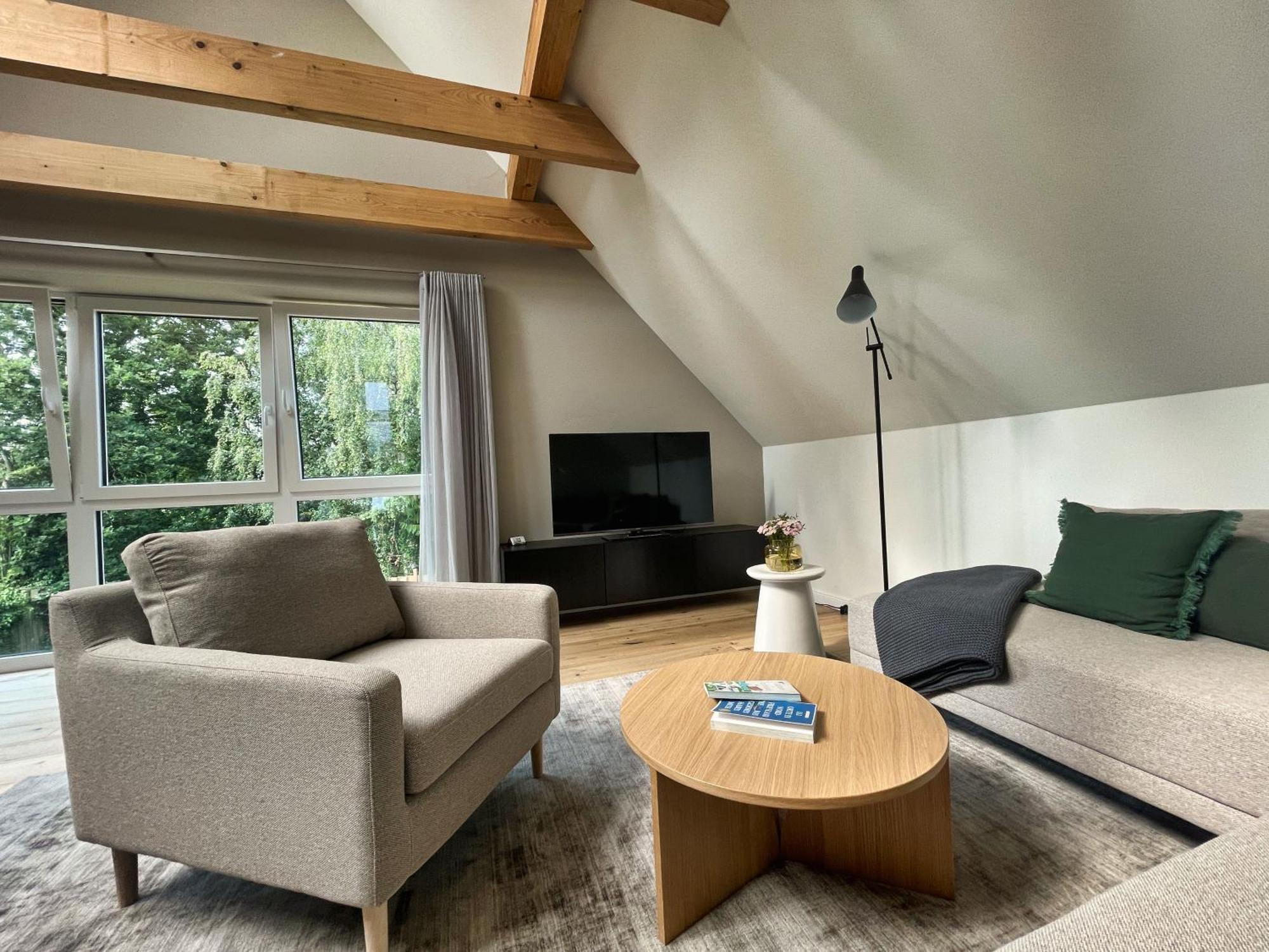 Der Schuppen Lägenhet Mildstedt Exteriör bild